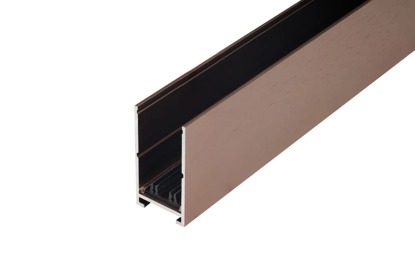 BETA TRACK MAGNETIC57 230V 2m ANODISED CHOCOLATE