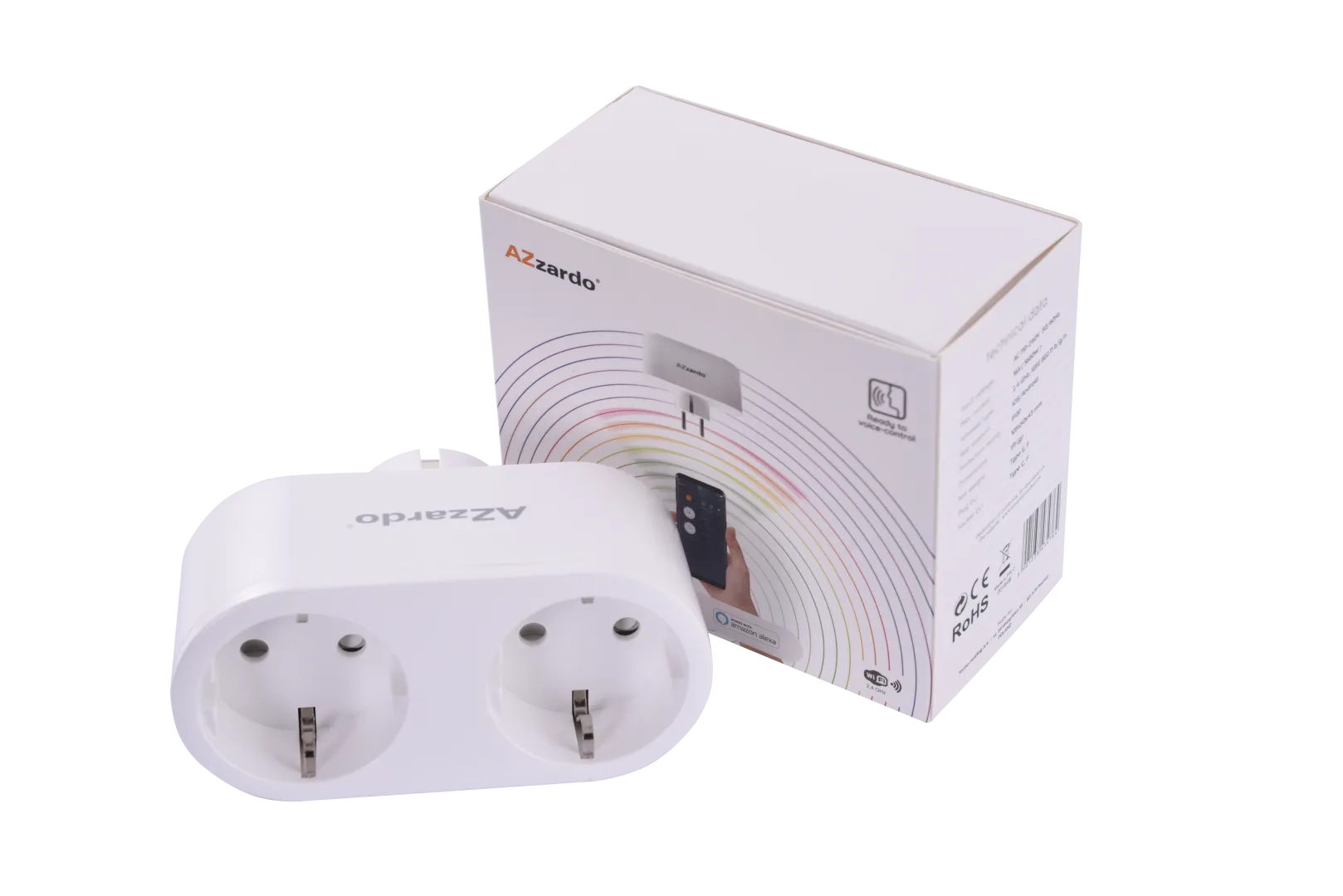 DOUBLE SMART PLUG 16A WH