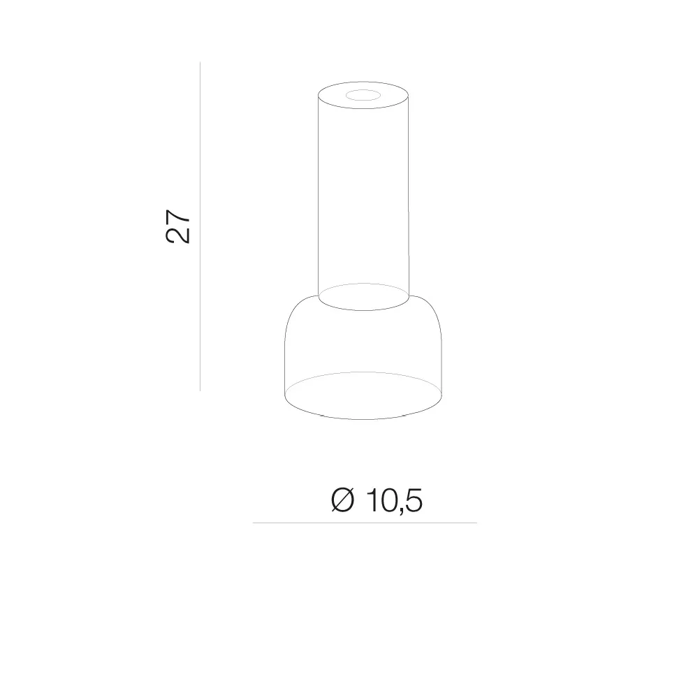 ZIKO GU10 GLASS (SMOKY)