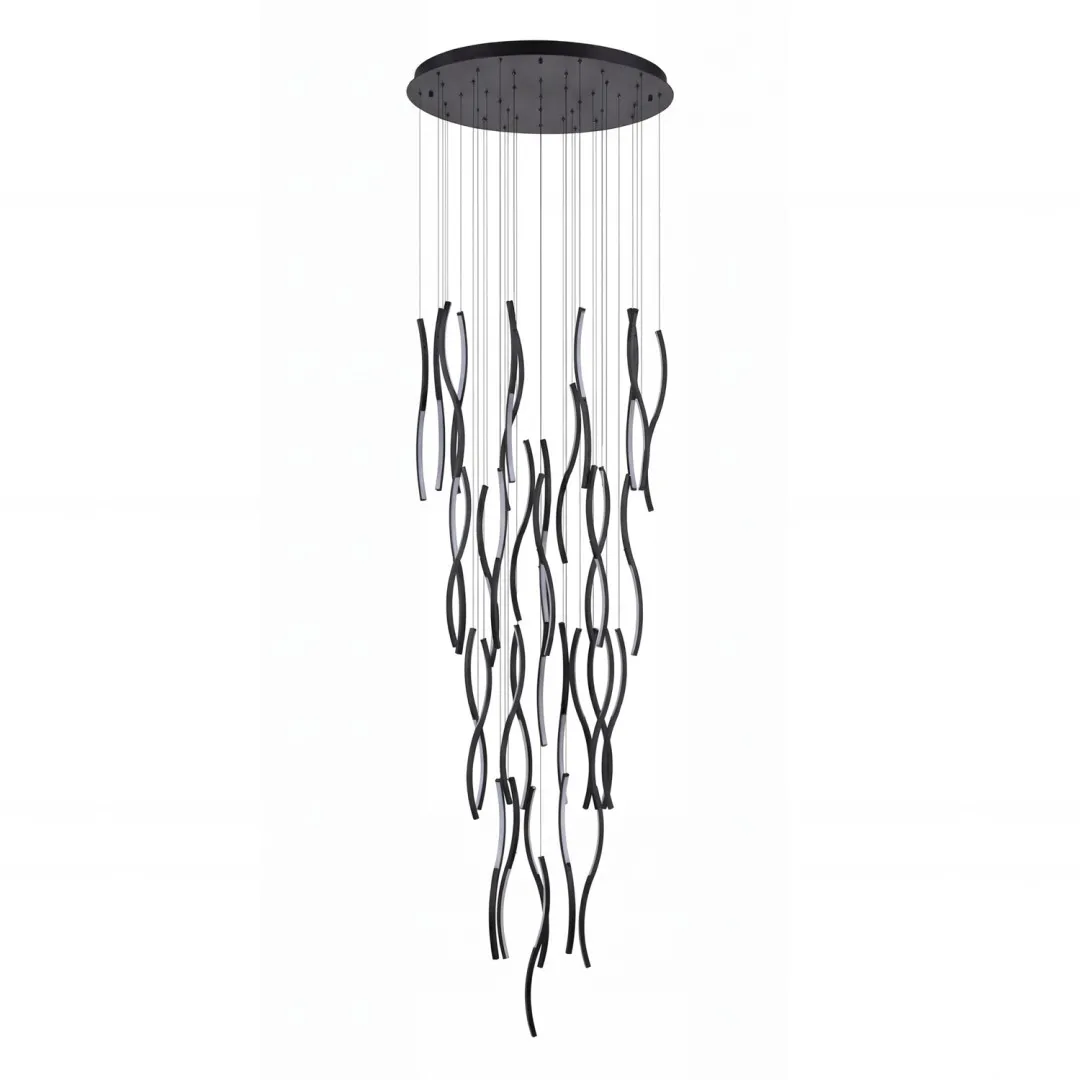FLOW 41 PENDANT 3-STEP DIMM 3000K BK