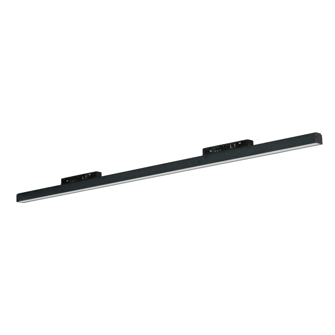 ALFA SAGA TRACK MAGNETIC 2LINE 48W CCT SWITCH DIM BK